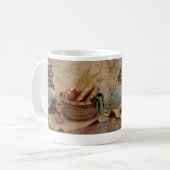 Trinkbehälter - das Brot des Lebens Kaffeetasse (Vorderseite Links)