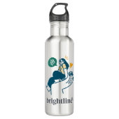 Trinkbehälter - Edelstahl 24-oz-Wasserflasche Edelstahlflasche (Vorderseite)