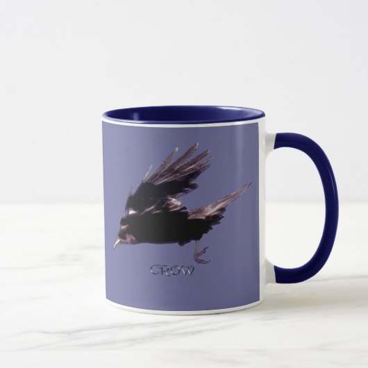 Trinkbehälter für Crow-Liebhaber Tasse (Rechts)