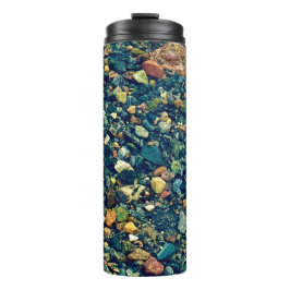 Trinkbehälter, Hübsche Kies Thermosbecher