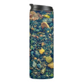 Trinkbehälter, Hübsche Kies Thermosbecher (Nach rechts gedreht)