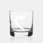 Trinkbehälter Moon Heart Whiskyglas (Vorderseite)