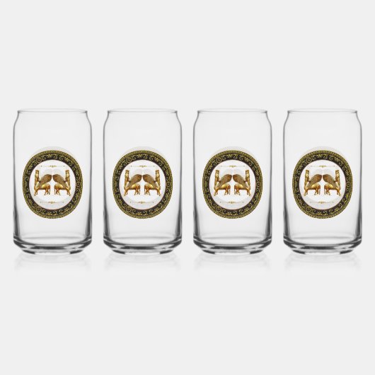 Trinkbehälter Set Dosenglas (Hinten)