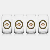 Trinkbehälter Set Dosenglas (Vorderseite)