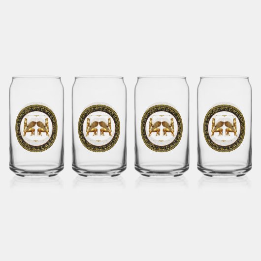 Trinkbehälter Set Dosenglas (Vorderseite)