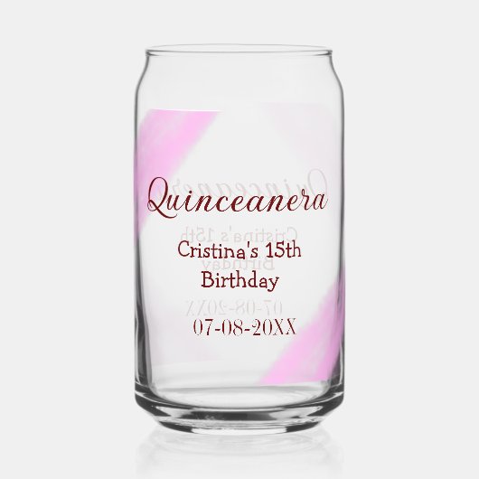 Trinkbehälter Set Dosenglas (Vorderseite)