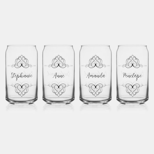 Trinkbehälter Set Dosenglas (Hinten)