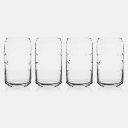 Trinkbehälter Set Dosenglas (Links)