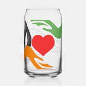 Trinkbehälter Set Dosenglas (Rückseite)