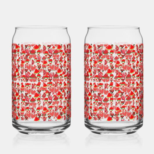 Trinkbehälter Set Dosenglas (Vorderseite)