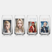 Trinkbehälter Set Dosenglas (Vorderseite)