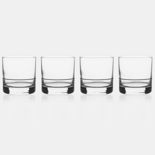 Trinkbehälter Set mit Druckleitung Whiskyglas (Vorderseite)
