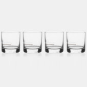 Trinkbehälter Set mit Druckleitung Whiskyglas (Links)