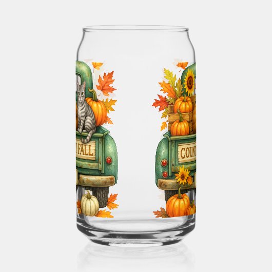 Trinkbehälter Set - Spiel Herbst Herbst Cornhole Dosenglas (Rechts)