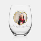 Trinkbehälter Set Weinglas Ohne Stiel (Rückseite)