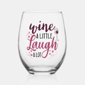 Trinkbehälter Set Weinglas Ohne Stiel (Vorderseite)