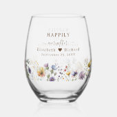 Trinkbehälter Set Weinglas Ohne Stiel (Rückseite)