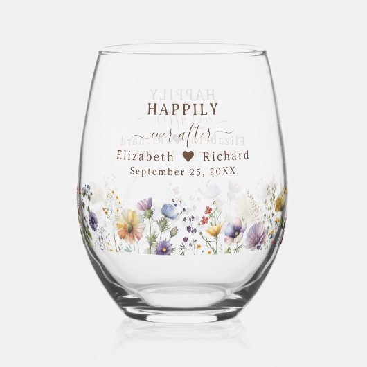 Trinkbehälter Set Weinglas Ohne Stiel (Rückseite)