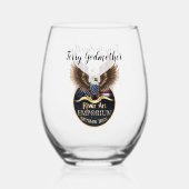 Trinkbehälter Set Weinglas Ohne Stiel (Vorderseite)