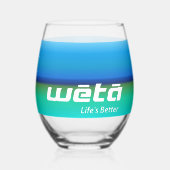 Trinkbehälter Set Weinglas Ohne Stiel (Vorderseite)