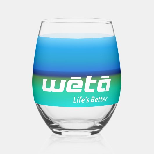 Trinkbehälter Set Weinglas Ohne Stiel (Vorderseite)