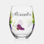 Trinkbehälter Set Weinglas Ohne Stiel (Vorderseite)