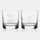 Trinkbehälter Set Whiskyglas (Rückseite)