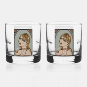 Trinkbehälter Set Whiskyglas