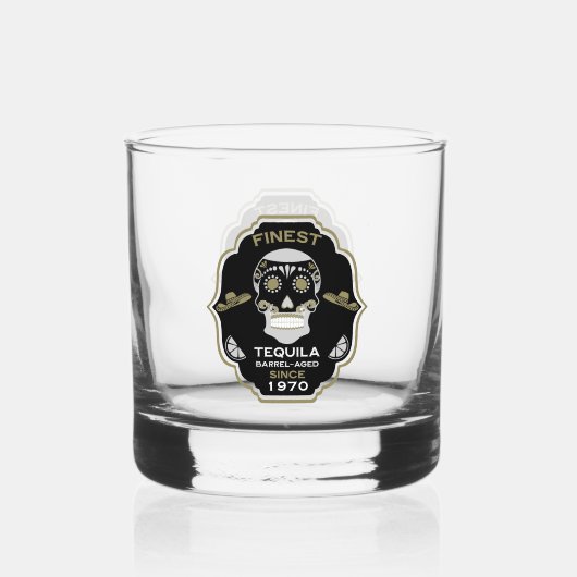 Trinkbehälter Set Whiskyglas (Vorderseite)