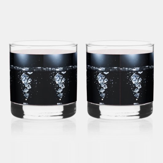 Trinkbehälter Set Whiskyglas (Rechts)