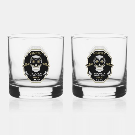Trinkbehälter Set Whiskyglas (Vorderseite)