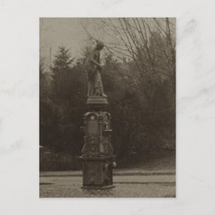 Trinkbrunnen im Wright Park Postkarte