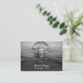 Trinkbrunnen Neptun Visitenkarte (Stehend Vorderseite)