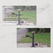 Trinkbrunnen Visitenkarte (Vorne/Hinten)