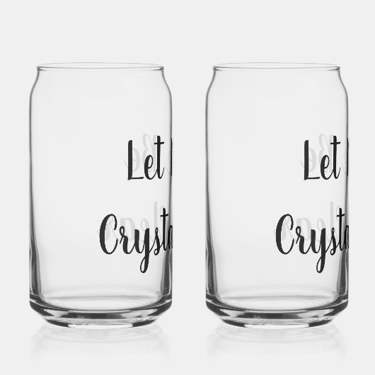 Trinkdosen Dosenglas (Vorderseite)