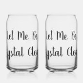 Trinkdosen Dosenglas (Links)