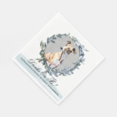 Trinke auf mich! Greyhound Dog Serviette (Ecke)