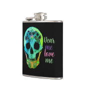 Trinke dein Gift Hip Flask Flachmann (Links)