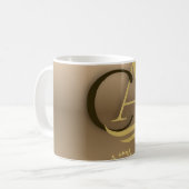 Trinke deinen Kaffee mit Komfort. Kaffeetasse (Vorderseite Links)