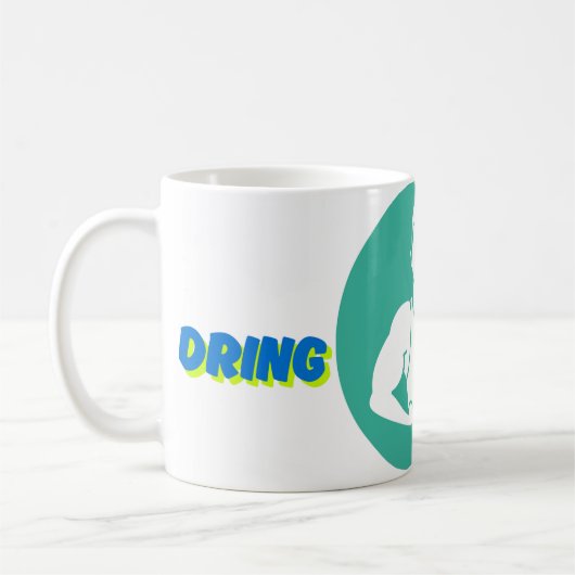 Trinke Gesund Fitnesstasse Kaffeetasse (Links)