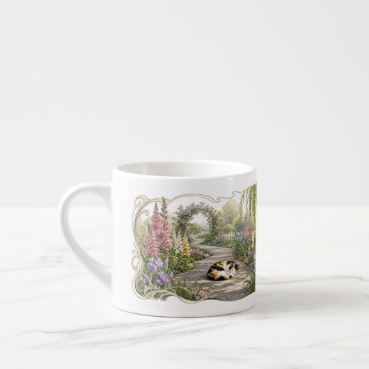 Trinke in den Garten Becher Espressotasse (Links)