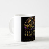 Trinke in den Zweck Kaffeetasse (Vorderseite Links)