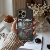 Trinke Kaffee iPhone Hülle