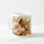 Trinke Langsam Botanischer Kaffeebecher Kaffeetasse (Vorderseite Links)
