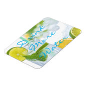 Trinke mehr Wasser Magnet (Linke Seite)