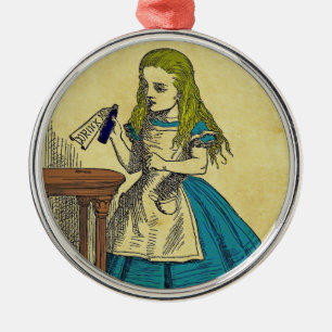Trinke Mich Weihnachtsbaumschmuck Ornament Aus Metall