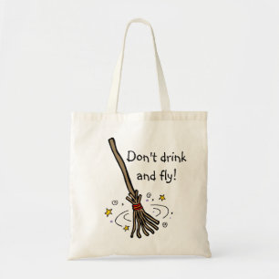 Trinke nicht und fliege! tragetasche