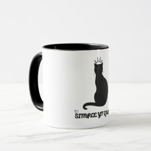 Trinke wie ein Mitglied des Königshauses! Tasse