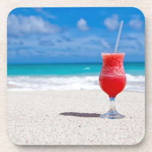 Trinken am Strand Untersetzer