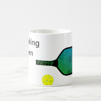 Trinken dann Pickleball Kaffeetasse